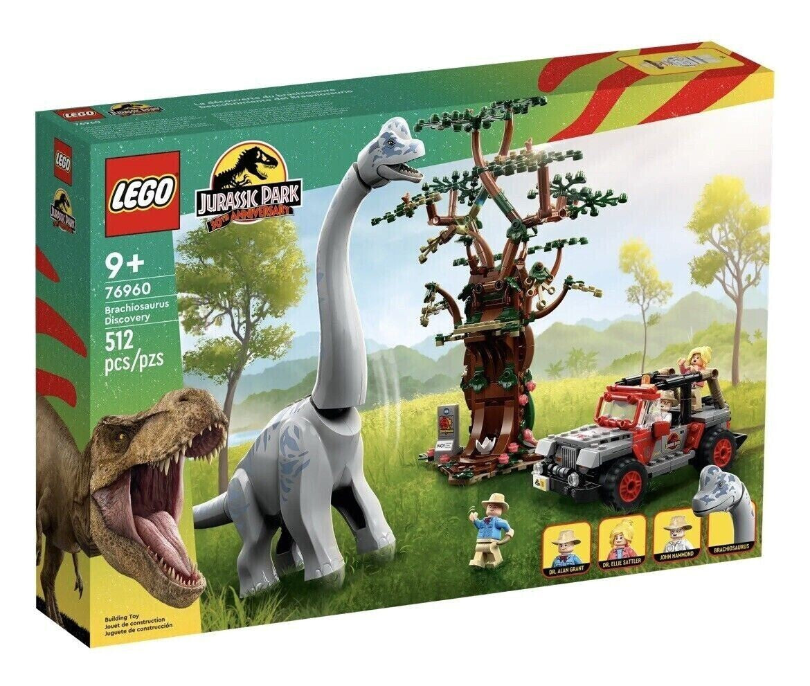 Lego Jurassic Park Brachiosaurus Discovery
