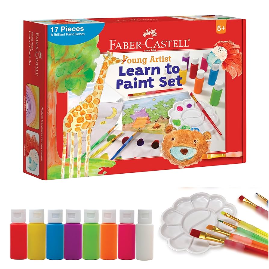 Faber-Castell Learn to Paint Set