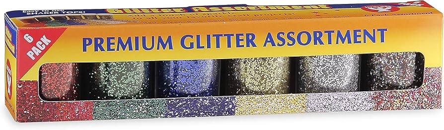 Hygloss Premium Glitter Assortment