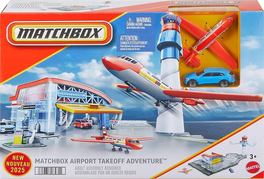 Matchbox Airport Takeoff Adventure