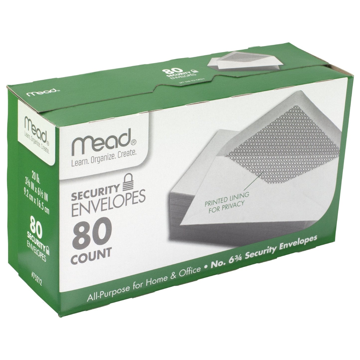 Mead Security Envelopes