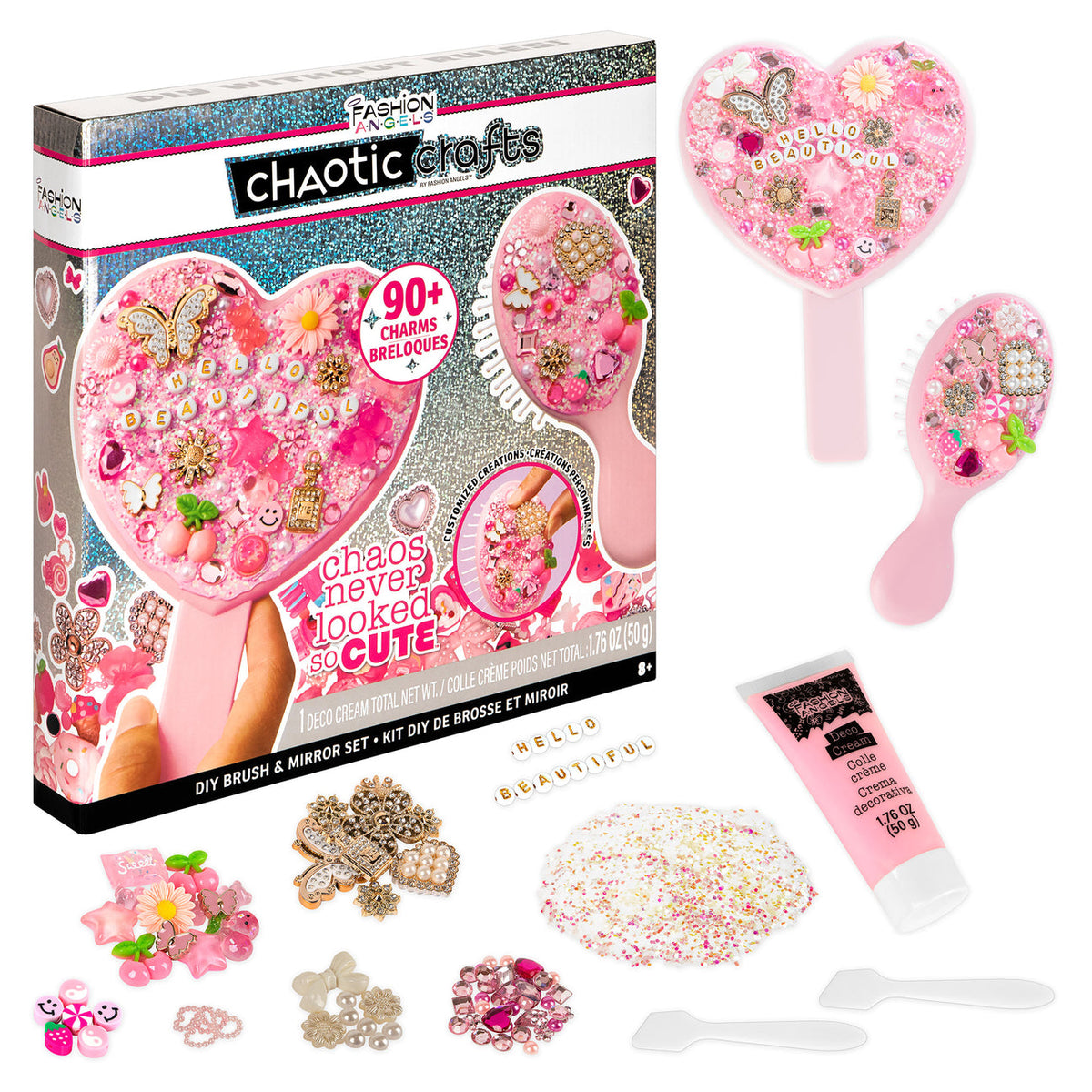 Chaotic Crafts DIY Brush& Mirror Set