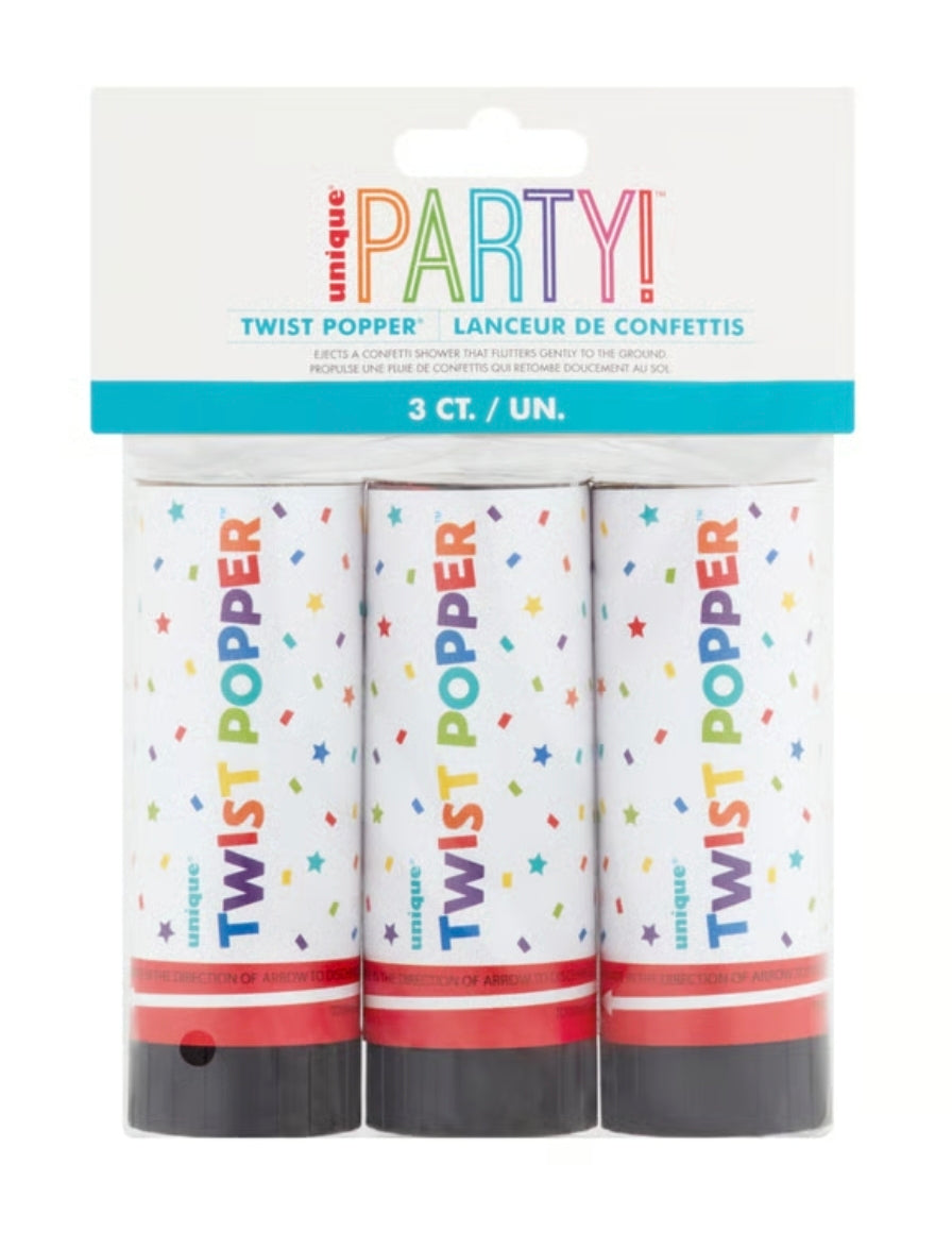 Twist popper 3ct