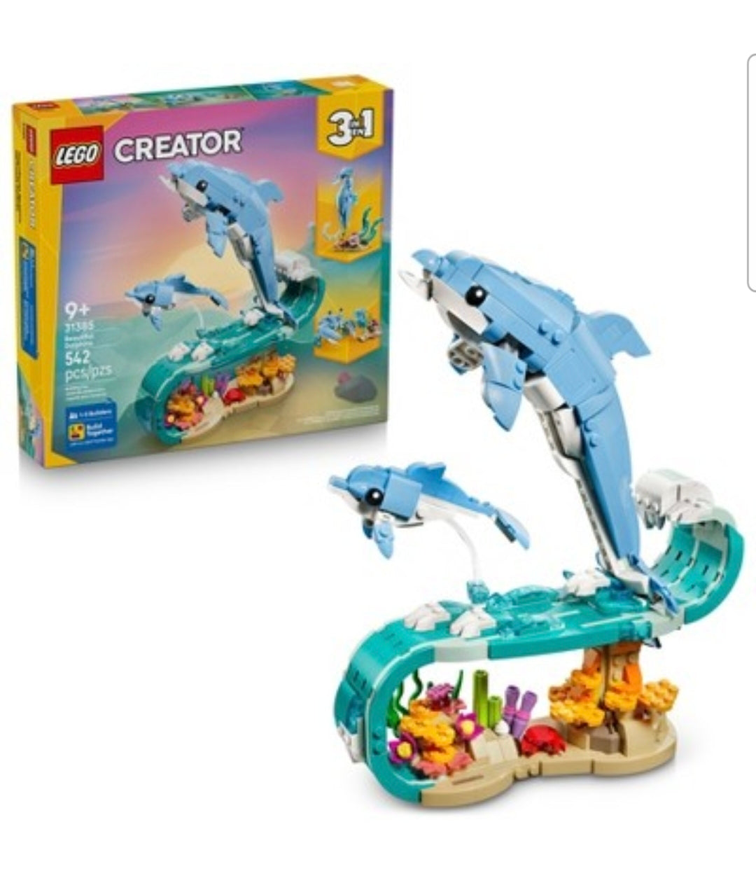 Lego Creator Beautiful Dolphins (31385)