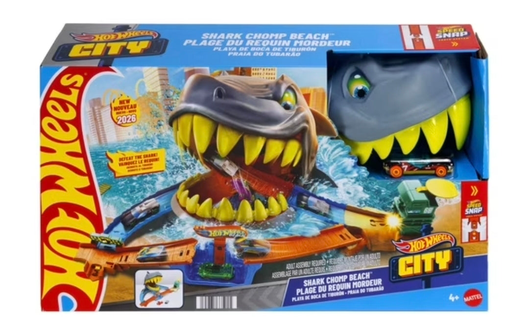 Hot Wheels Shark Chomp Beach