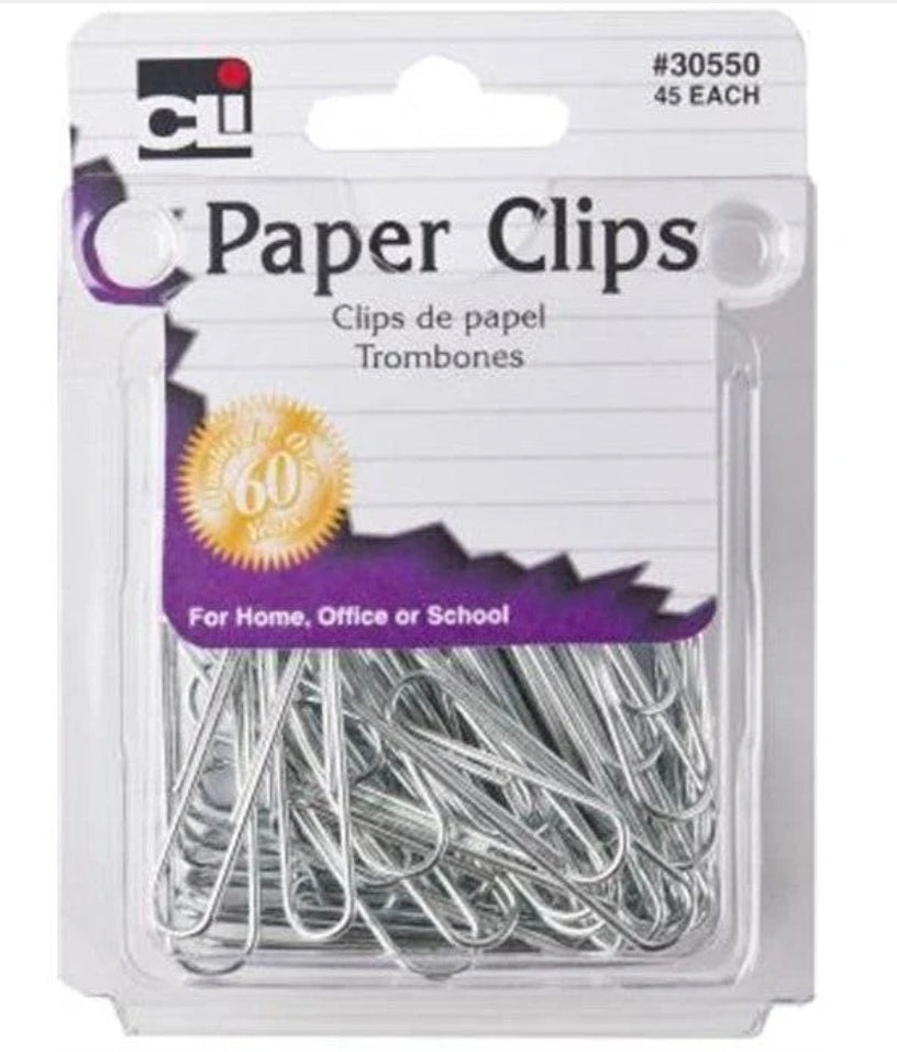 CLI Paper Clips 45 count