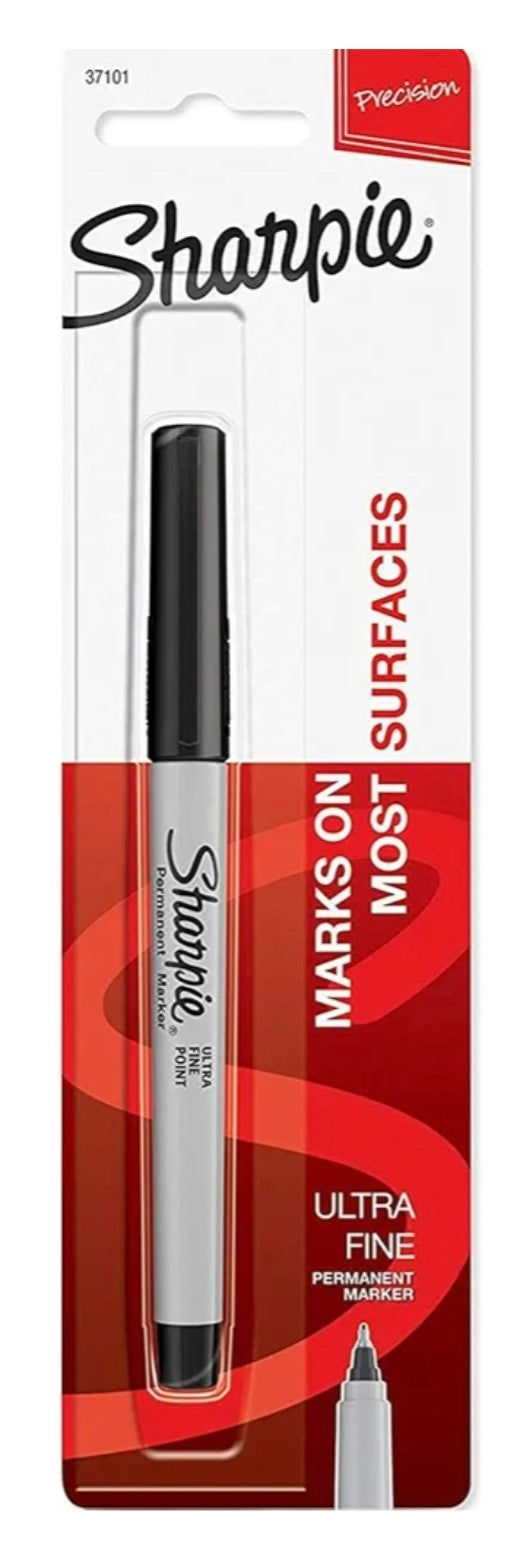 Sharpie Black Ultra Fine Point Sharpie Permanent Markers