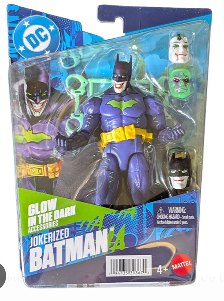 DC Glow In the Dark Jokerized Batman