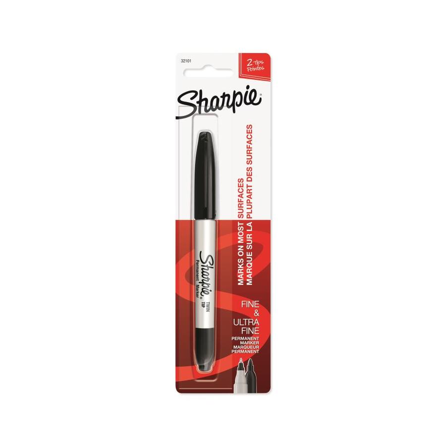 Sharpie 2 Tips, Fine & Ultra Fine