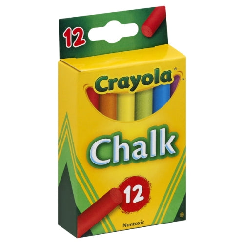 Crayola Colored Chalk 12 Ct