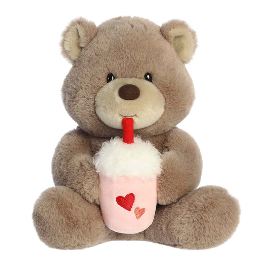 Aurora Valentine 10" Latte Love Bear