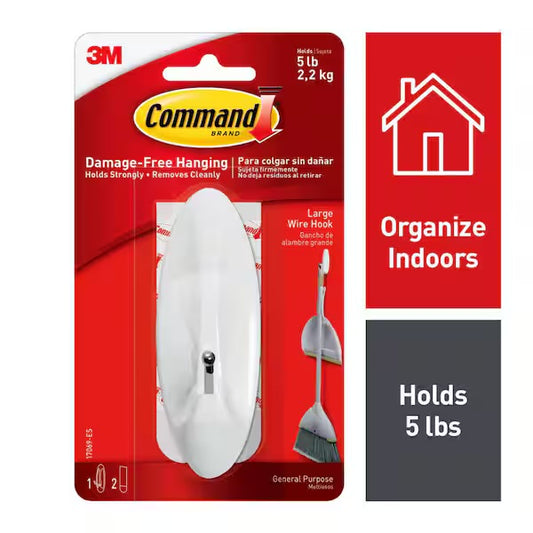 Command Large Hook 5lb Capacity