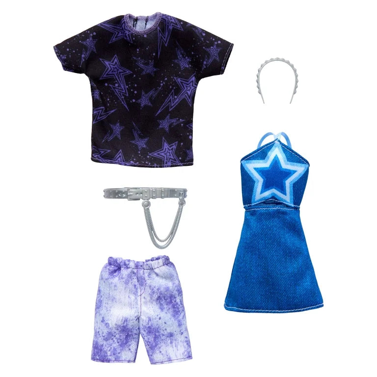 Barbie Style Fashion Clothes 2 Pack