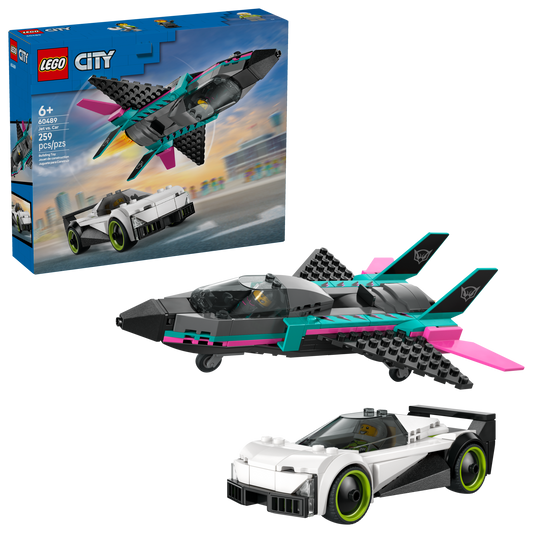 LEGO City Jet vs Car