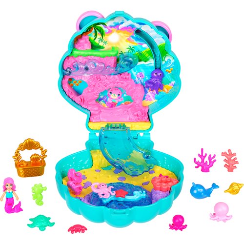 Polly Pocket Glitter Island Compact