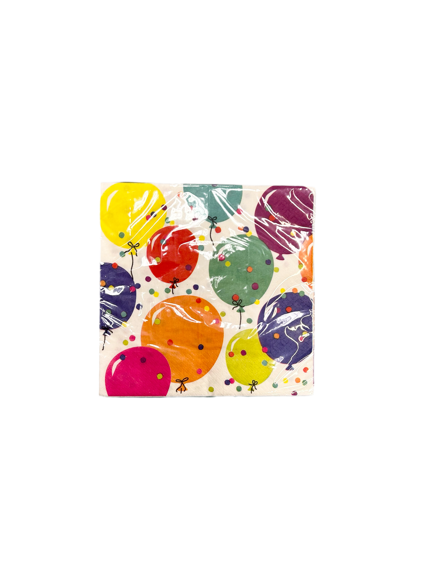 Amscan Balloon Party Napkins (pack of 16) -2 Ply