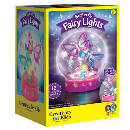 Creativity For kids Butterfly Fairy Lights