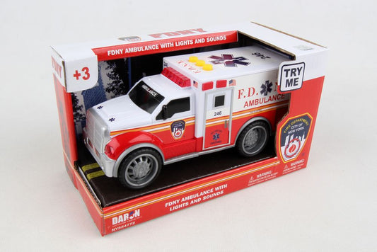 FDNY Ambulance with lights and sounds toy