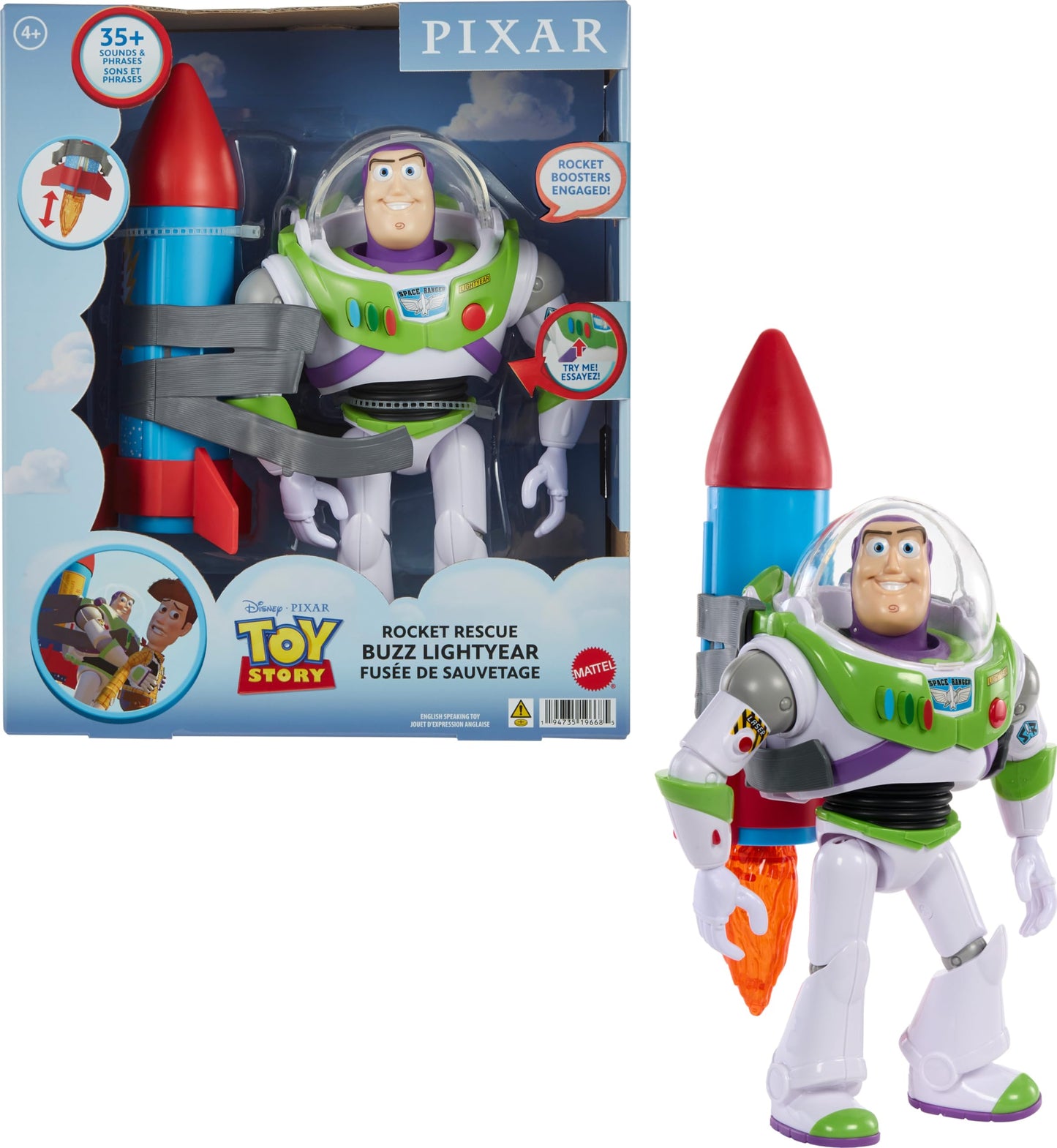 Toy Story Rocket Rescue Buzz Lightyear