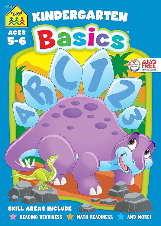 School Zone Kindergarten Basics Booklet