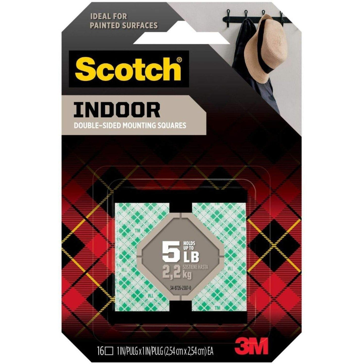 Scotch Double Sided Mounting Squares