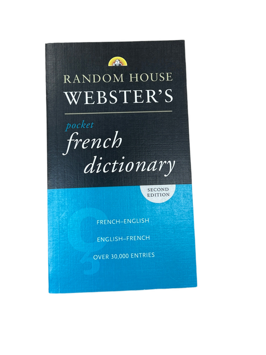 Webster’s Pocket French Dictionary