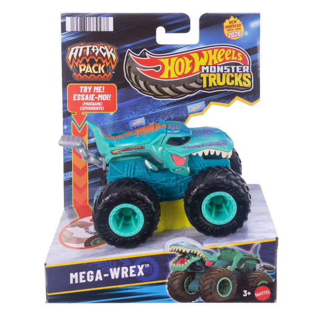 Hot Wheels Monster Trucks Attack Pack