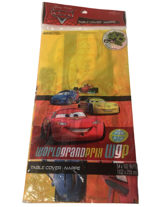 Disney Pixar Cars World Grandprix Table Cover