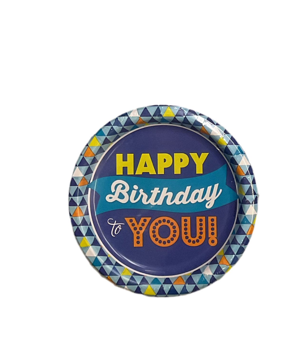 Amscan Happy Birthday Paper Plates ( Pack of 8 )