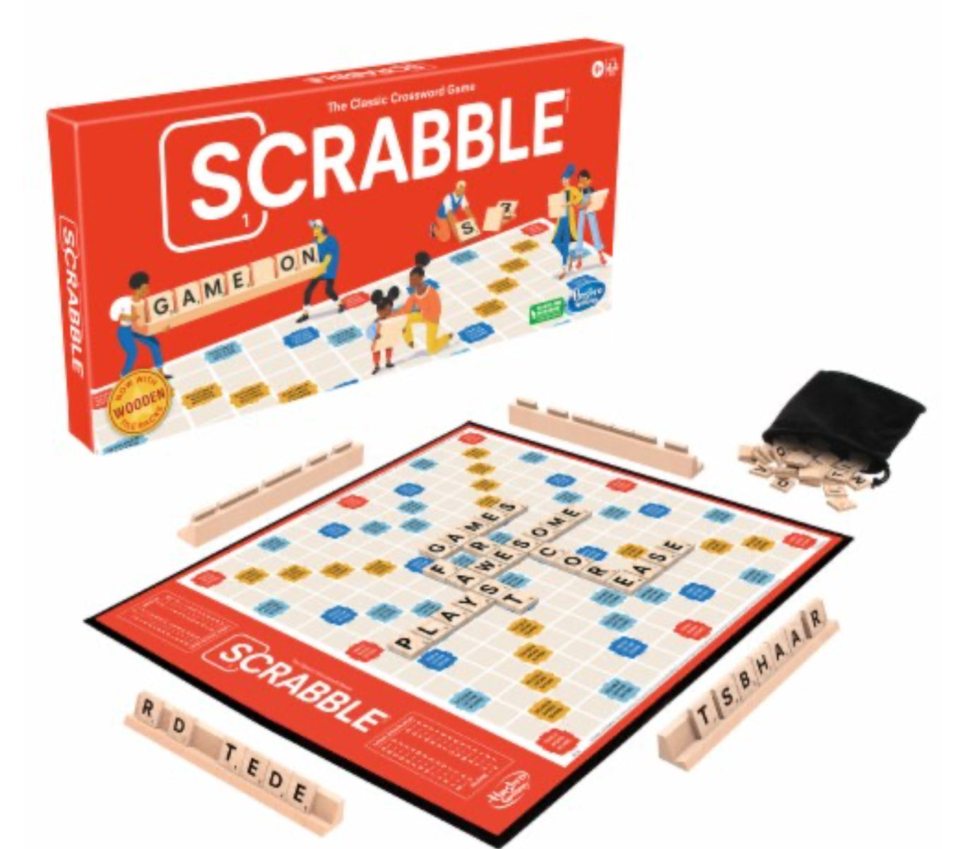 Hasbro Classic Scrabble Refresh Board