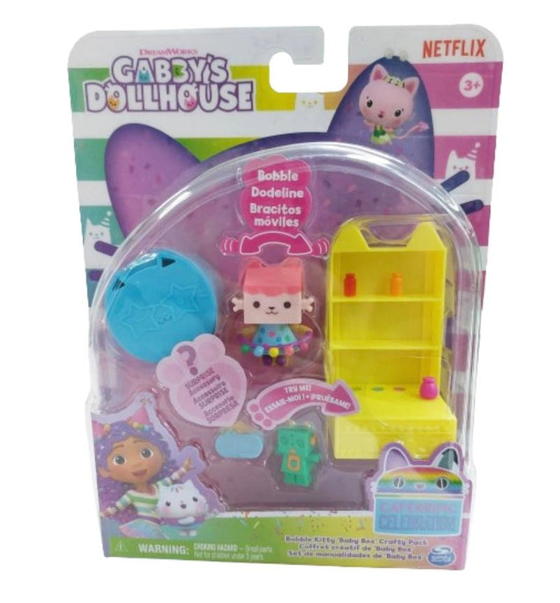 Gabby’s Dollhouse Bobble Kitty ‘Baby Box’ Crafty Pack