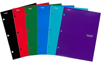 Five Star Paper Folder 4-Pocket (12" x 9.5")