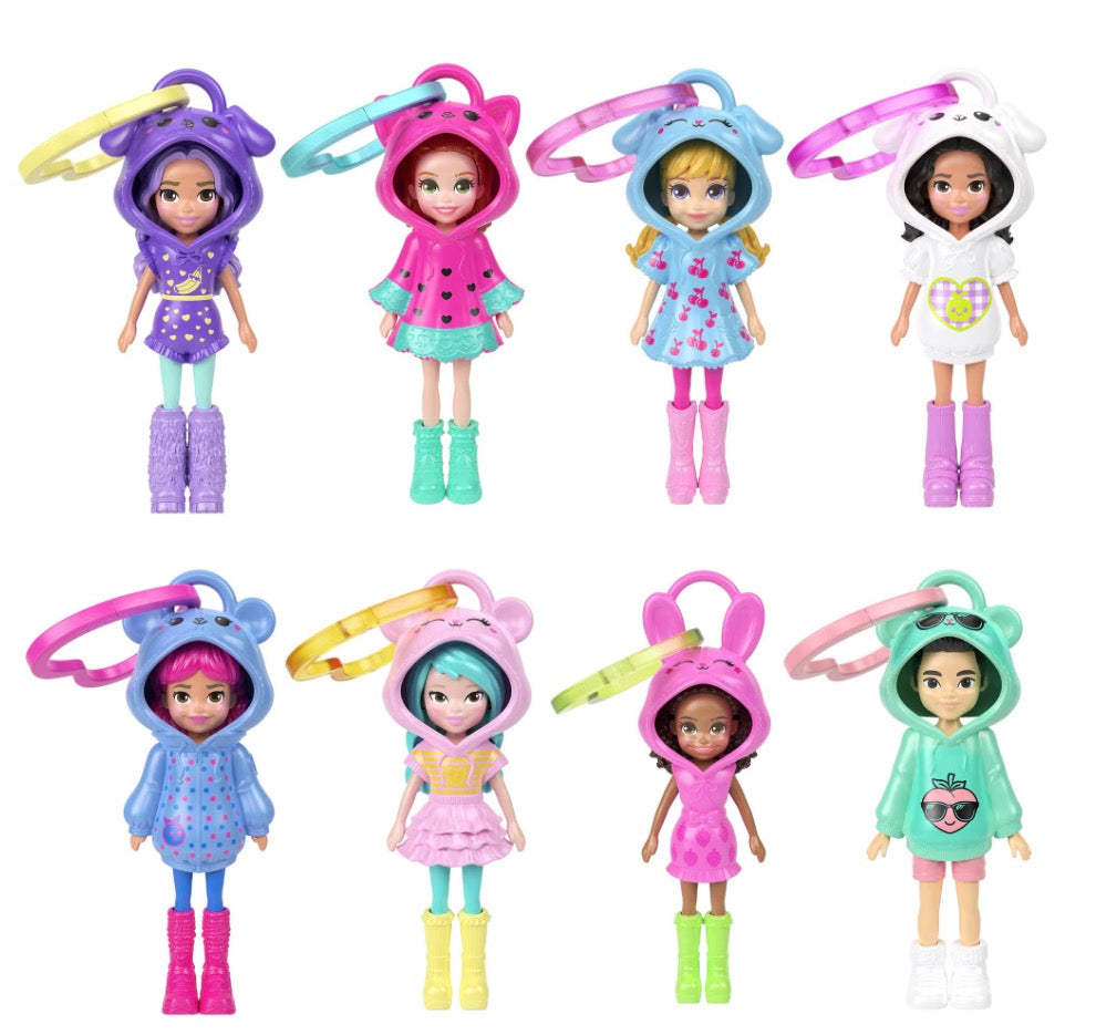 Polly Pocket Doll Keychain &Hoodie