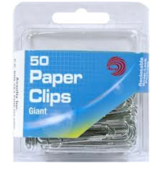 Ava Paper Clips 50 Giant