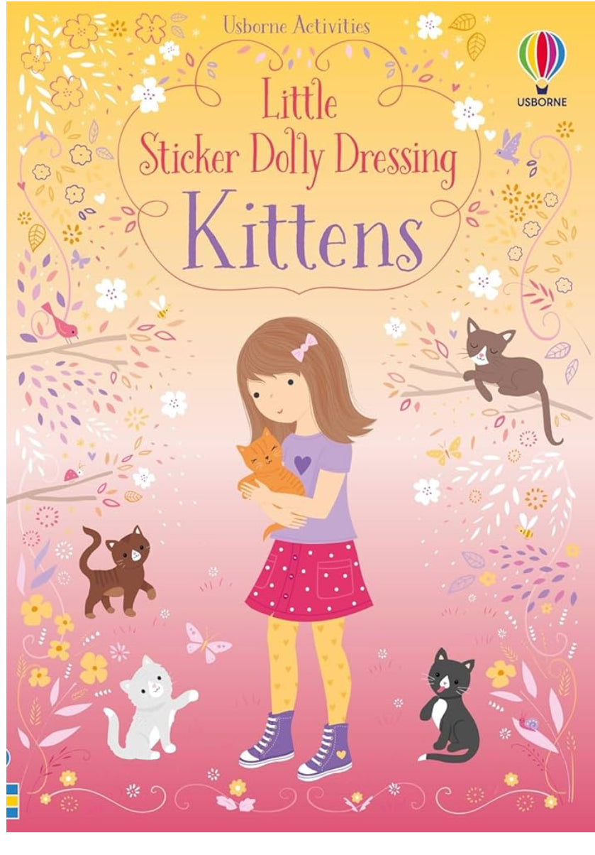 Little Sticker Dolly Dressing - Kittens