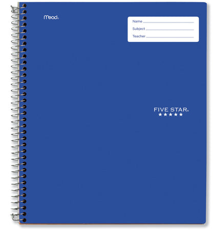 Five Star Interactive Notebook - 1 Subject, College Ruled