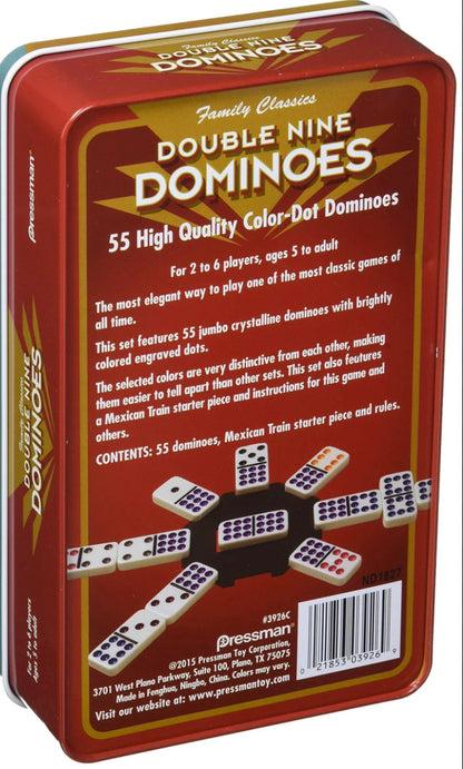 Dominoes Double Nine - Pressman