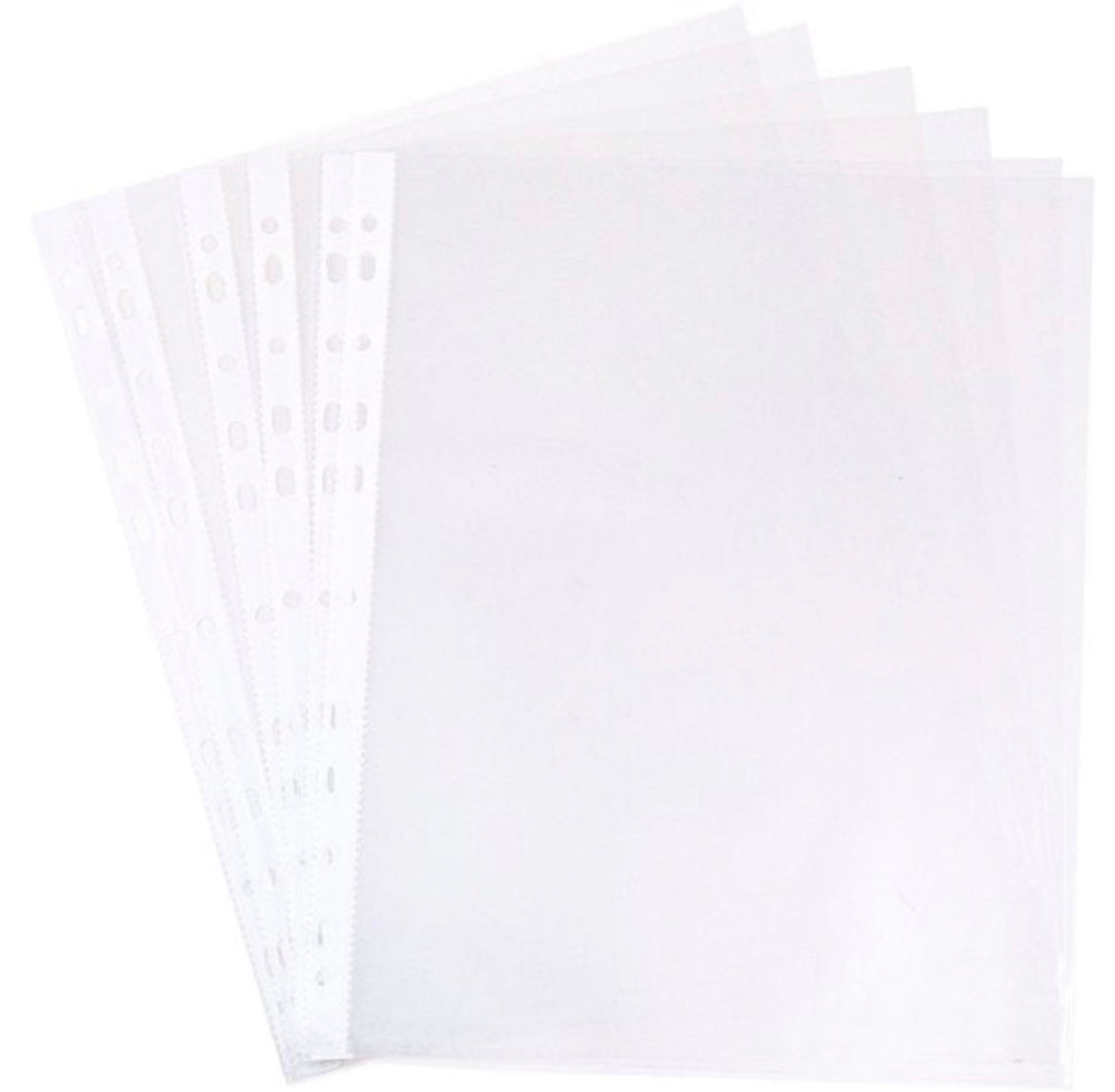 Clear Sheet Protectors Economy Weight 10 Pack