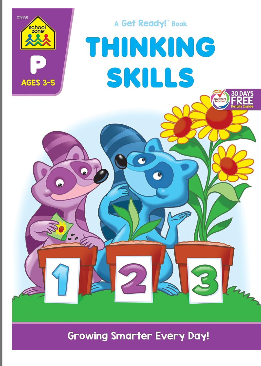 School Zone Preschool Workbook , Activity (Ages 3-5)