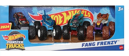 Hot Wheels Monster Trucks, 1:64 Scale Set of 4