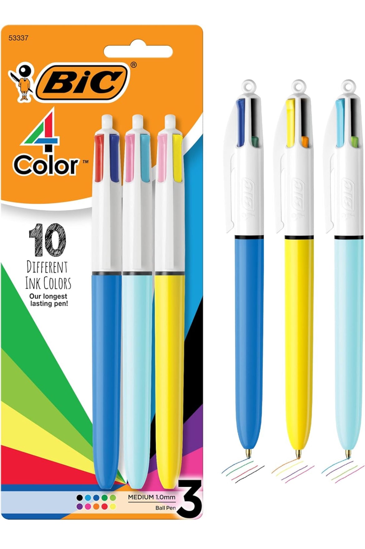 BiC 4 Color Long Lasting Pen