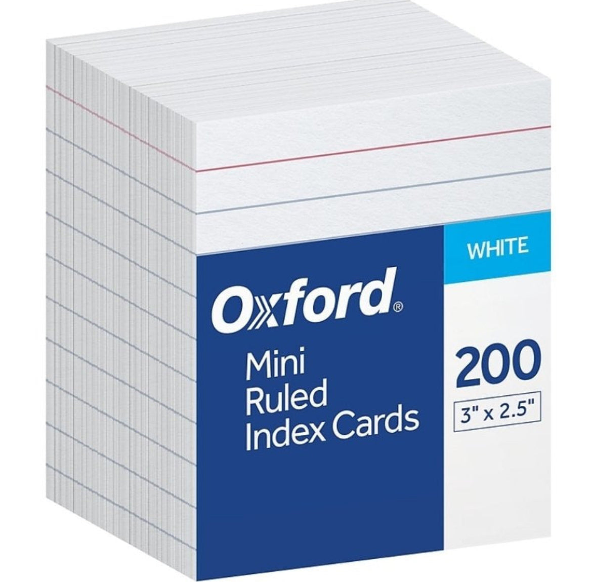 Oxford Ruled Index Cards