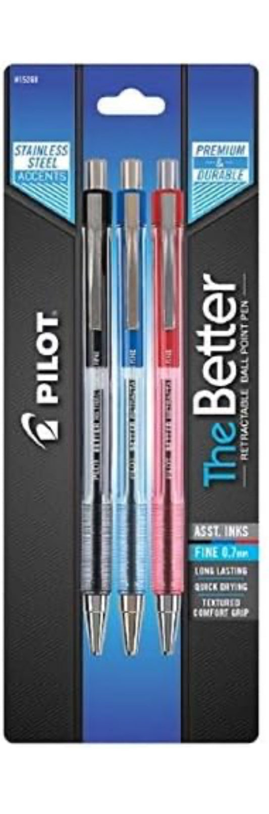 Pilot The Better Retractable Ball Point Pen