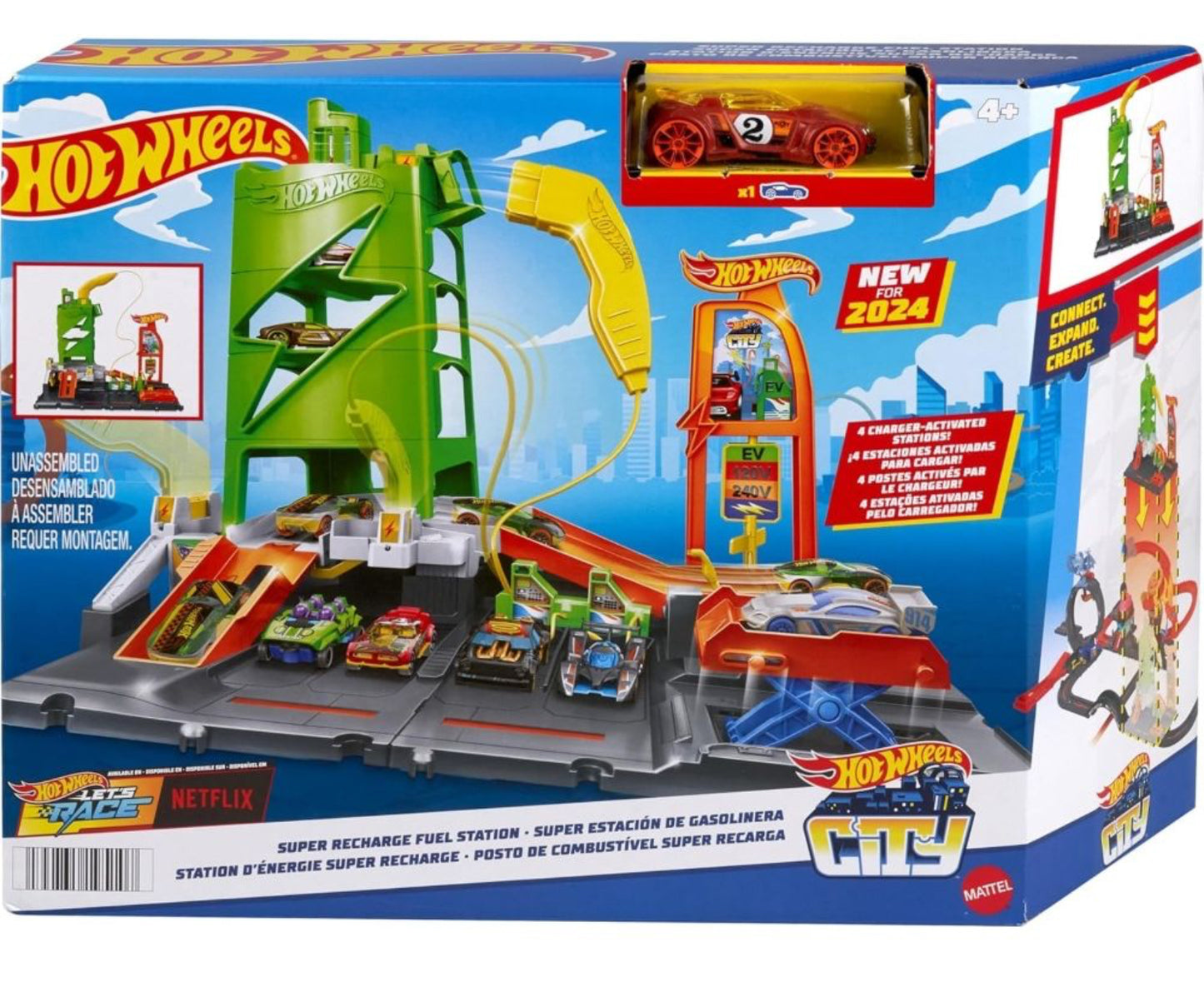 Hot Wheels City Lets Race Mattel