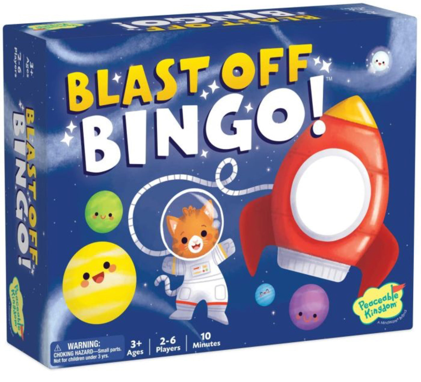 Peaceable Kingdom Blast-Off Bingo