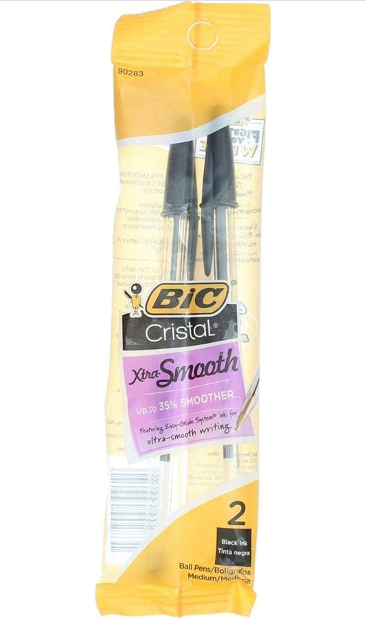 BiC Cristal Xtra-Smooth 2 Pens