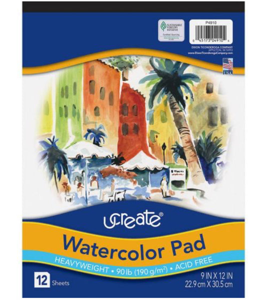 Ucreate Watercolor Pad