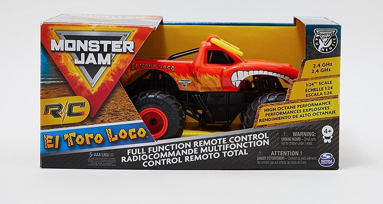 Monster Jam R/C Remote Control Monster Truck 1:24 Scale