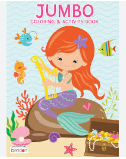 Bendon Mermaid Coloring & Activity Book