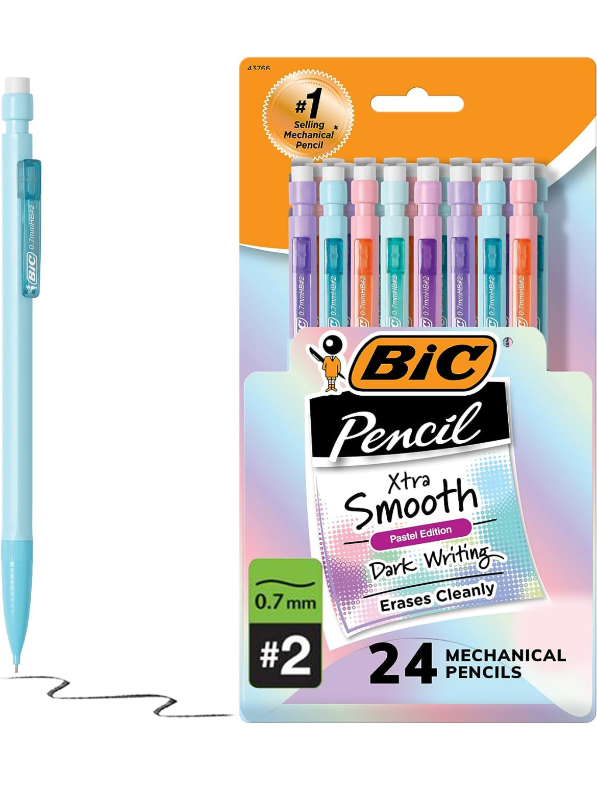 BiC Xtra Smooth Dark Writing 24ct